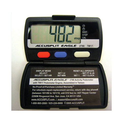Sportime 109216971 Pedometer Accusplit AE2790 Set of 12