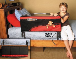 Children's Beds - Standers 8052 Children's Safety Bed Rail And Padded Pouch