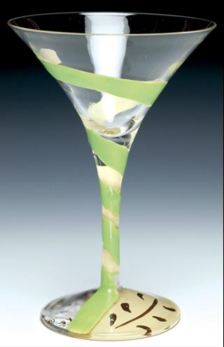 
 Lolita Martini Glass, Hand Painted 

BIKINI MARTINI 
