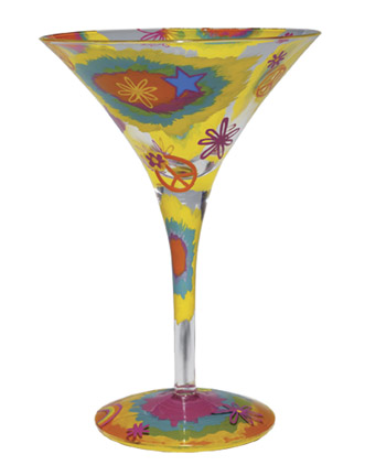 
Lolita Martini Glass, 

TYE-DIE TINI
