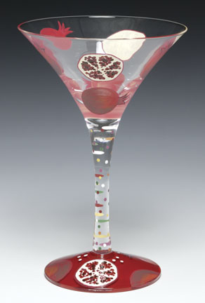 
Lolita Martini Glass,

POMEGRANATE
