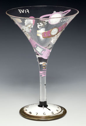 
Lolita Martini Glass, 

FIVE O'CLOCK SOMEWHERE

