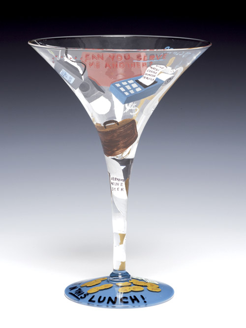 Santa Barbara GLS4-5580F Lolita Martini Glass, Martini Lunch