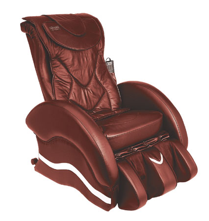 Air Chair - Sunpentown A-619R 5-in-1 Air Pressure Massage Chair - Red