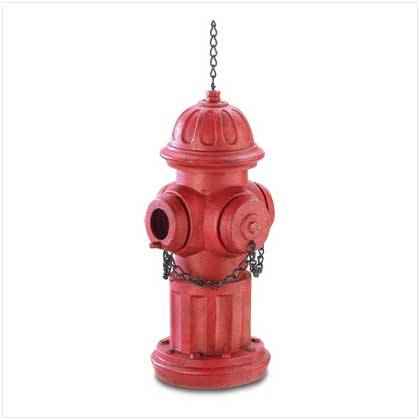 FIRE HYDRANT BIRDHOUSE