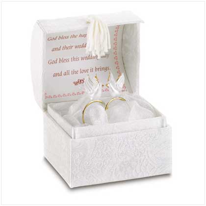 WEDDING TREASURE BOX W RINGS by SWM