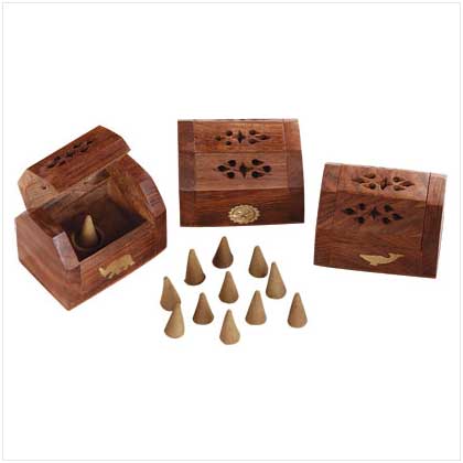 Incense - SHESHAM WOOD INCENSE BOX