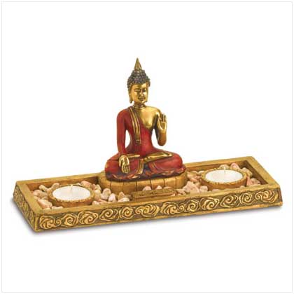 Incense - BUDDHA CANDLE And INCENSE BURNER