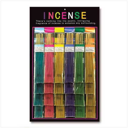 INCENSE STICK DISPLAY