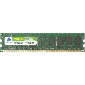 Corsair Value Select 2GB DDR2 SDRAM Memory Module - 2GB - 533MHz DDR2-533/PC2-4200 - Non-ECC - DDR2 SDRAM - 240-pin DIMM