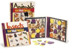 Talicor 805MA Animal Magnetic Tic Tac Twice Game