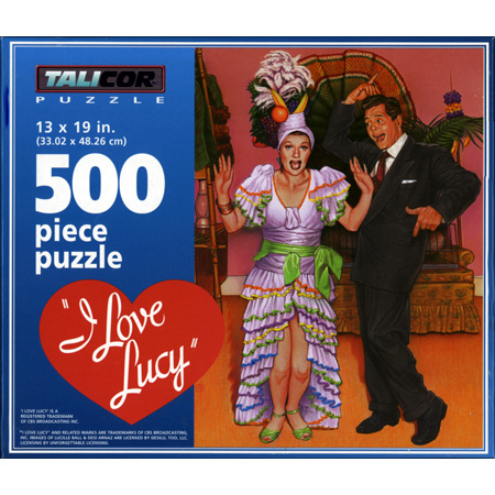 Talicor 1425 I Love Lucy Carmen Miranda 500 Piece Puzzle