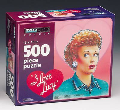 Talicor 1445 I Love Lucy 500 Piece Puzzle Portrait