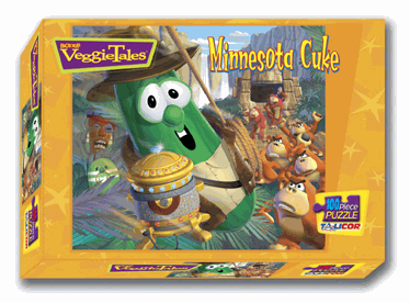 Talicor 7450 VeggieTales 100 Piece Puzzle Minnesota Cuke