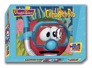 Talicor 7460 VeggieTales 100 Piece Puzzle Caribbean Bob