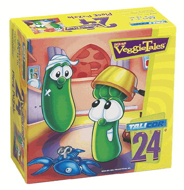 Talicor 7391 VeggieTales 24 Piece Puzzle Flibberoloo