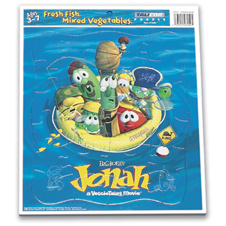 Talicor 7240 Veggietales Jonah Inlaid Puzzle