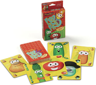 Talicor 7350 VeggieTales Flip and Find Matching Memory Game