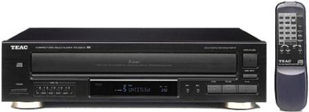 TEAC AMERICA INC PDD2610 5 CD MultiCD Player Plays CD CDR/RW MP3 discs