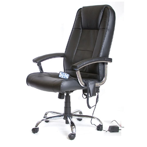 Shiatsu Massage Chair - Tecno Seating 790U Executive High Back Shiatsu Massage Chair