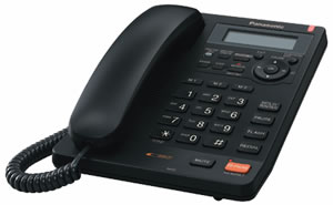 Panasonic KXTS620B Speakerphone w/ Caller ID BLAC