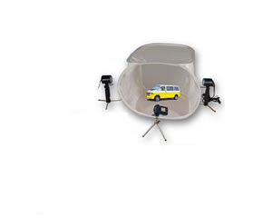 American Recorder Tech. AR-SIB-075 Compact Photo Studio in a Box by American Studio