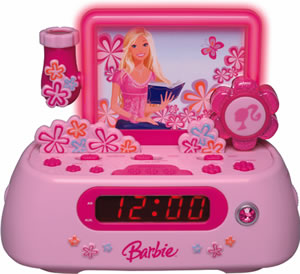 Barbie - EMERSON BAR805 Barbie Storyteller Clock Radio