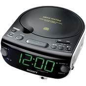 Sony ICFCD815 AM/FM Stereo CD Clock Radio with Dual Alarm