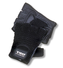 Back Workouts - TKO 300M-BK-S Men Fts Mesh Back Extreme Workout Glove Black Small