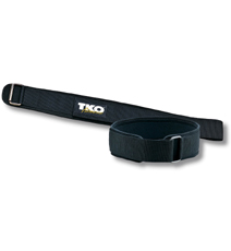 TKO 108F-BK-M 4 Inch Extreme Comfort Lifting Belt Black Medium