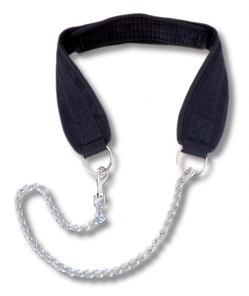 TKO 108E-BK Synthetic Dip Belt Calf Raise Belt Black