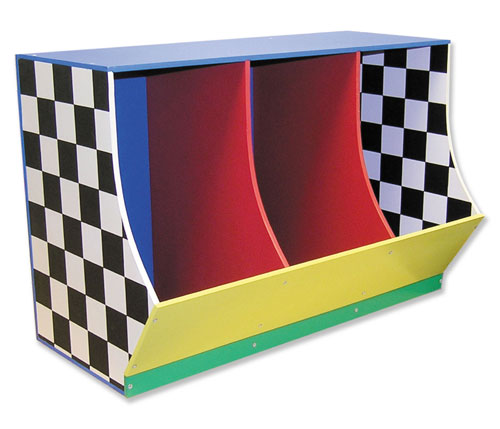 Storage Beds - Trend Lab 100195 RACING END OF BED STORAGE