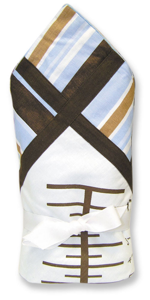 Trend Lab 101256 Blooming Baby Receiving Blanket -... by Trend Lab