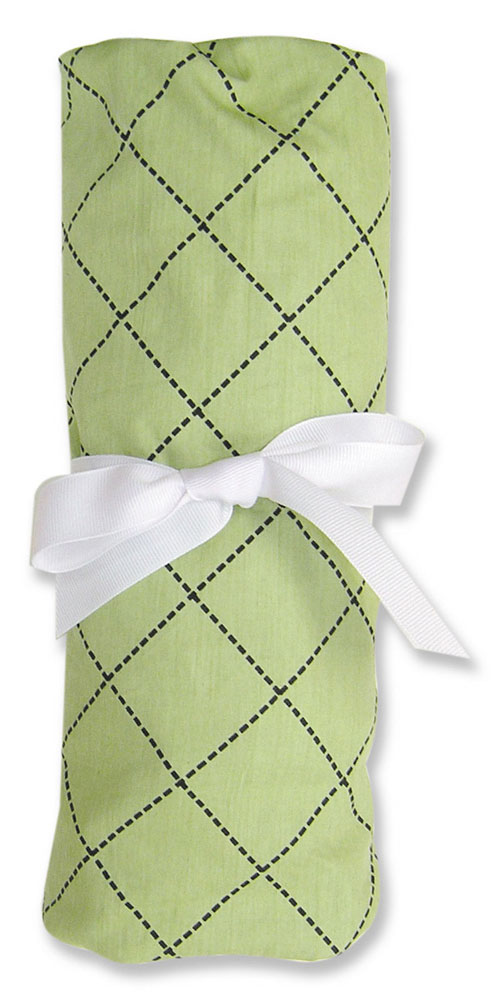 Click here to buy Trend Lab 101656 GREEN and BLACK CRIB SHEET by Trend Lab.