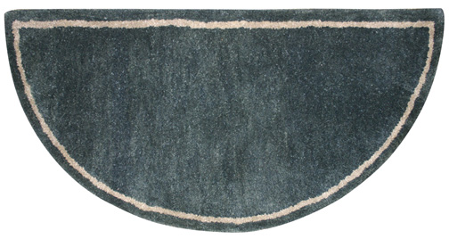 Uniflame R-5000 FOREST GREEN HAND-TUFTED 100percent WOOL HEARTH RUG