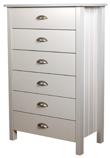 Click here to buy Venture Horizon 6 Drawer Beadboard Chest White... by Venture Horizon.