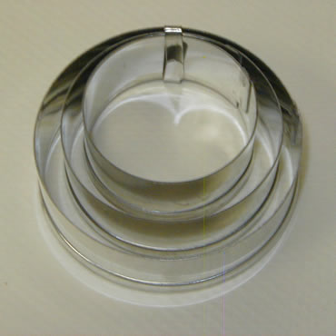 Kaiser 611198 Circle Cookie Cutter - Set of 3
