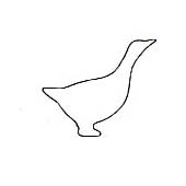 Kaiser 611815 Goose Cookie Cutter