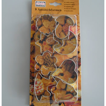 Kaiser 612904 Fall Themed Cookie Cutters Qty 8