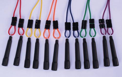 Yellowtails YTA-001 Adjusta Length Jump Ropes Set 6 colors Asstd