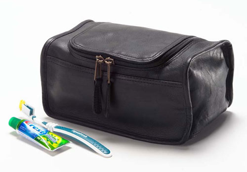 Shaving - Clava 105 Shaving/Cosmetic Case - Vachetta Black