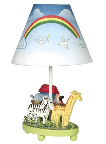 Click here to buy Guidecraft G83307 Noah's Ark Table Lamp by Guidecraft.