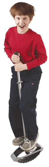 Geospace 11156 JUMPAROO POGO STICK (Medium)-Riders 66-132 lbs.
