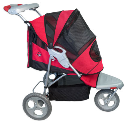 Pet Gear PG8300RP At3 Pet Stroller In Red Poppy by Pet Gear