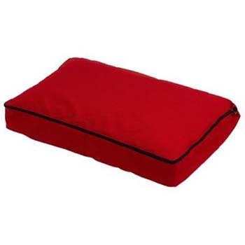 Pet Bed - Pet Gear PG6220RP Deluxe Soft Dog Crate Bed Small - Red Poppy 26.5"L X 18"W