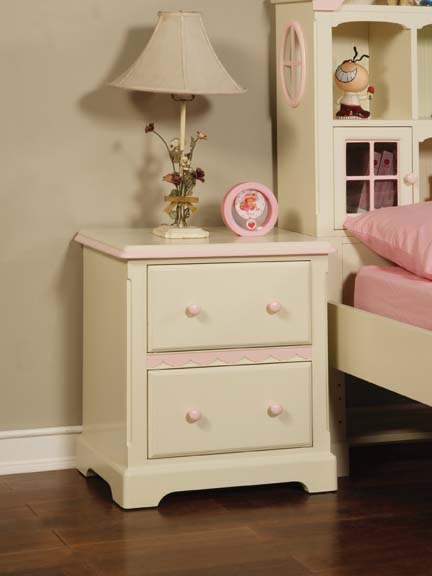 Powell 292-028 Doll House 2-Drawer Nightstand