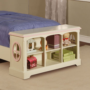 Dolls House - Powell 292-041 Doll House Twin Size Bed Footboard Only