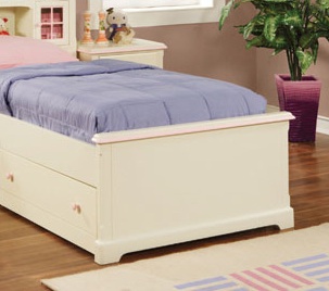 Web Dolls - Powell 292-047 Doll House Twin Size Panel Footboard