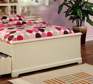 A Doll House - Powell 292-048 Doll House Full Size Panel Footboard