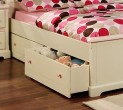 The Doll House - Powell 292-100 Doll House Set Of 2 Trundle Storage Drawers